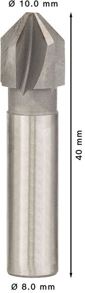BOSCH PRO Steel HSS upuštač, 10×40 mm, M5 - Konusni upuštač10,0 mm, M 5, 40 mm, 8 mm (2608596665) Madras doo Beograd Madras doo Beograd
