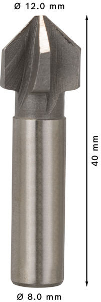 BOSCH PRO Steel HSS upuštač, 12×40 mm, M6 - Konusni upuštač 12,0 mm,M 6,40 mm,8 mm (2608596371) Power Tools BOSCH Madras doo Beograd