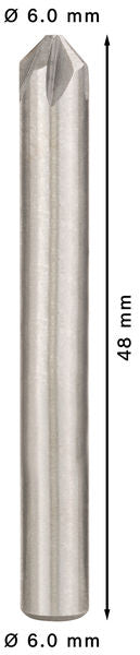 BOSCH PRO Steel HSS upuštač, 6×48 mm, M3 - Konusni upuštač 6,0 mm, M 3, 48 mm, 6 mm (2608597500) Power Tools BOSCH Madras doo Beograd