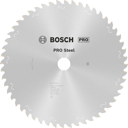 BOSCH PRO Steel list kružne testere sa kablom, 254×2,2×25,4 mm, T52 - List kružne testere ST SL B 254x25.4x52 (2608844867) Power Tools BOSCH Madras doo Beograd