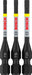 BOSCH PRO T Impact nastavci, T10, T15, T20, 55 mm, 3 kom. - Umetak uvrtača PRO T Impact Set (2608521U54) Madras doo Beograd Madras doo Beograd
