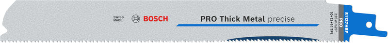 BOSCH PRO Thick Metal precise S1137HBF list testere, 1,1×25×225 mm, 25 kom. - List sablja testere RBP- 25ER S 1137 HBF (2608658999) Madras doo Beograd Madras doo Beograd