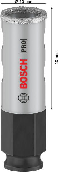 BOSCH PRO Tile PC Plus testera za otvore, 20 mm, HS - Testera za otvore P TI D 20mm (2608901553) Madras doo Beograd Madras doo Beograd
