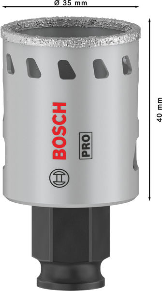 BOSCH PRO Tile PC Plus testera za otvore, 35 mm, HS - Testera za otvore P TI D 35mm (2608901558) Madras doo Beograd Madras doo Beograd