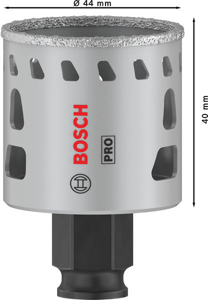 BOSCH PRO Tile PC Plus testera za otvore, 44 mm, HS - Testera za otvore P TI D 44mm (2608901561) Madras doo Beograd Madras doo Beograd