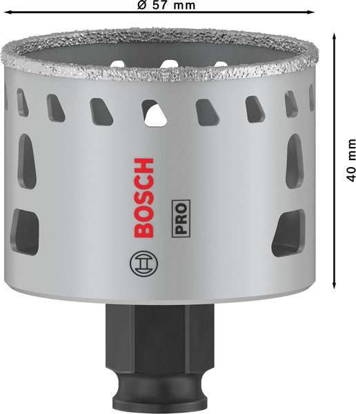 BOSCH PRO Tile PC Plus testera za otvore, 57 mm, HS - Testera za otvore P TI D 57mm (2608901564) Madras doo Beograd Madras doo Beograd