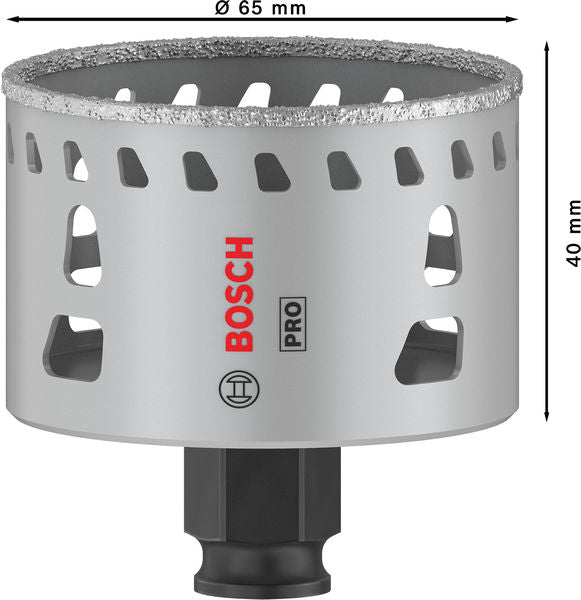 BOSCH PRO Tile PC Plus testera za otvore, 65 mm, HS - Testera za otvore P TI D 65mm (2608901567) Madras doo Beograd Madras doo Beograd