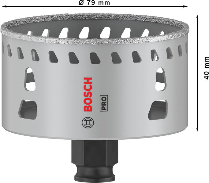 BOSCH PRO Tile PC Plus testera za otvore, 79 mm, HS - Testera za otvore P TI D 79mm (2608901572) Madras doo Beograd Madras doo Beograd