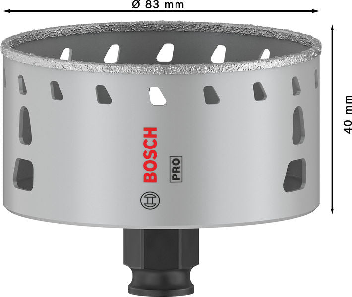 BOSCH PRO Tile PC Plus testera za otvore, 83 mm, HS - Testera za otvore P TI D 83mm (2608901573) Madras doo Beograd Madras doo Beograd