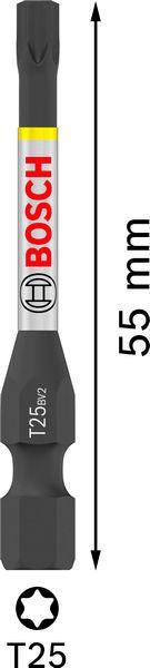 BOSCH PRO Torx Impact nastavak, T25, 55 mm, 15 kom. - Umetak uvrtača PRO T25 Impact (2608522534) Madras doo Beograd Madras doo Beograd