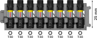 BOSCH PRO Torx Impact nastavak, T30, 25 mm, 8 kom. - (2608522382) Madras doo Beograd Madras doo Beograd