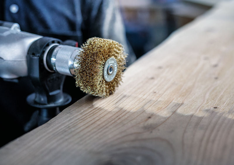 BOSCH PRO Wood clean žičana četka, 80×35×0,2 mm - Ploč.četka,talas.žica 80,0,2,35 Mesing (2608622130) Madras doo Beograd Madras doo Beograd
