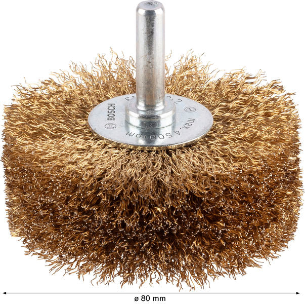 BOSCH PRO Wood clean žičana četka, 80×35×0,2 mm - Ploč.četka,talas.žica 80,0,2,35 Mesing (2608622130) Madras doo Beograd Madras doo Beograd