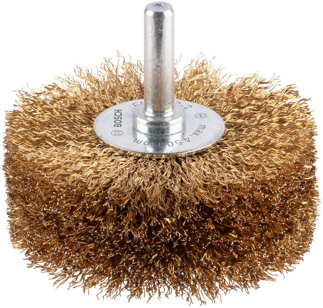 BOSCH PRO Wood clean žičana četka, 80×35×0,2 mm - Ploč.četka,talas.žica 80,0,2,35 Mesing (2608622130) Madras doo Beograd Madras doo Beograd