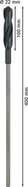 BOSCH PRO Wood HSS burgija za instalacije, 22×100×400 mm - Burgija za oplate i instalacije22x400;10 (2608597167) Power Tools BOSCH Madras doo Beograd