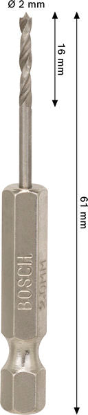 BOSCH PRO Wood HSS spiralna burgija, 2×16×61 mm - (2608577699) Madras doo Beograd Madras doo Beograd