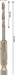 BOSCH PRO Wood HSS spiralna burgija, 3×25×73 mm - (2608577700) Madras doo Beograd Madras doo Beograd