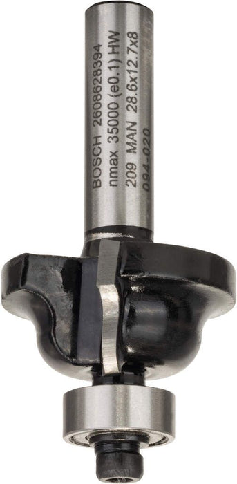 Bosch profilno glodalo B 8 mm, R1 4 mm, B 8 mm, L 12,4 mm, G 54 mm - 2608628394 Glodala BOSCH BOSCH-2608628394 Madras doo Beograd