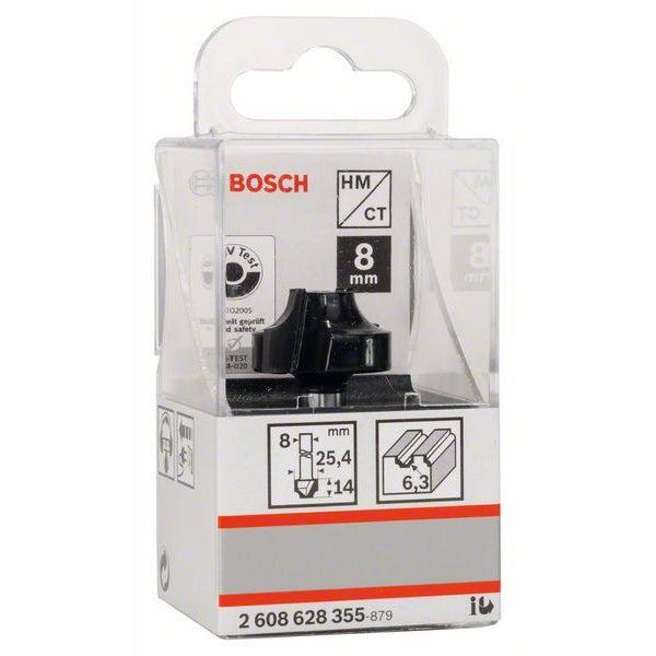 Bosch profilno glodalo E 8 mm, R1 6,3 mm, D 25,4 mm, L 14 mm, G 46 mm - 2608628355 Glodala BOSCH BOSCH-2608628355 Madras doo Beograd