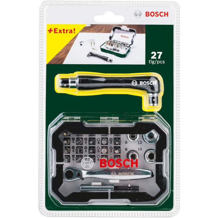 Bosch Promoline 27-delni set bitova sa račnom (2607017392) Set bitova BOSCH Madras doo Beograd