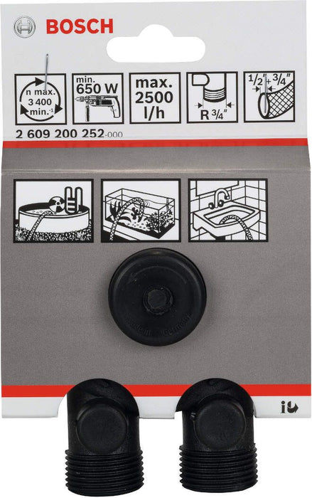 Bosch pumpa za vodu 2500 l/h, 1/2; 3/4", R 3/4", 4 m, 40 m, 30 Sec. - 2609200252 Pumpa za vodu BOSCH Madras doo Beograd