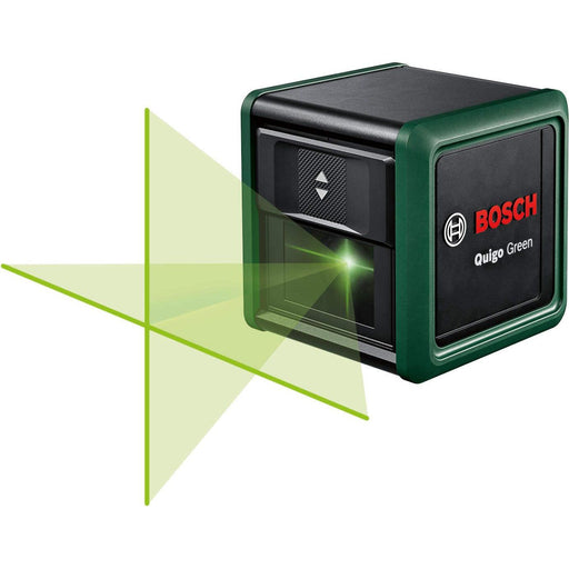Bosch Quigo Green linijski laser za ukrštene linije sa zelenim zrakom (0603663C02) Linijski laser 360° BOSCH Madras doo Beograd