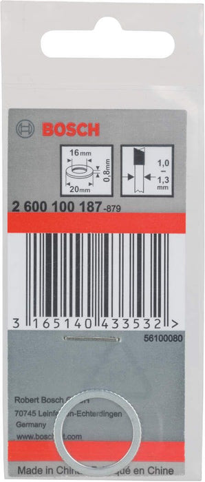 Bosch redukcioni prsten za listove kružne testere 20 x 16 x 0,8 mm - 2600100187 Redukcioni prsten BOSCH Madras doo Beograd