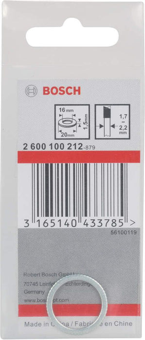 Bosch redukcioni prsten za listove kružne testere 20 x 16 x 1,5 mm - 2600100212 Redukcioni prsten BOSCH BOSCH-2600100212 Madras doo Beograd