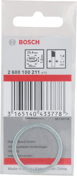 Bosch redukcioni prsten za listove kružne testere 30 x 25,4 x 1,2 mm - 2600100211 Redukcioni prsten BOSCH BOSCH-2600100211 Madras doo Beograd