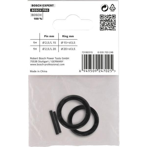 BOSCH Retaining Ring and Pin Set for PRO Impact Socket, 3/8", 4 dela - Deo pribora 3/8" Pin&Ring Set (2608003065) Power Tools BOSCH Madras doo Beograd