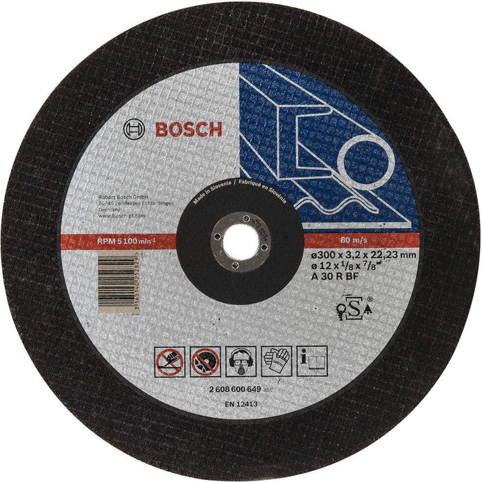 Bosch rezna ploča ravna Expert for Metal A 30 R BF, 300 mm, 3,2 mm - 2608600649 Pribor BOSCH BOSCH-2608600649 Madras doo Beograd