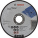 Bosch rezna ploča ravna Expert for Metal A 30 S BF, 125 mm, 2,5 mm - 2608600394 Pribor BOSCH BOSCH-2608600394 Madras doo Beograd