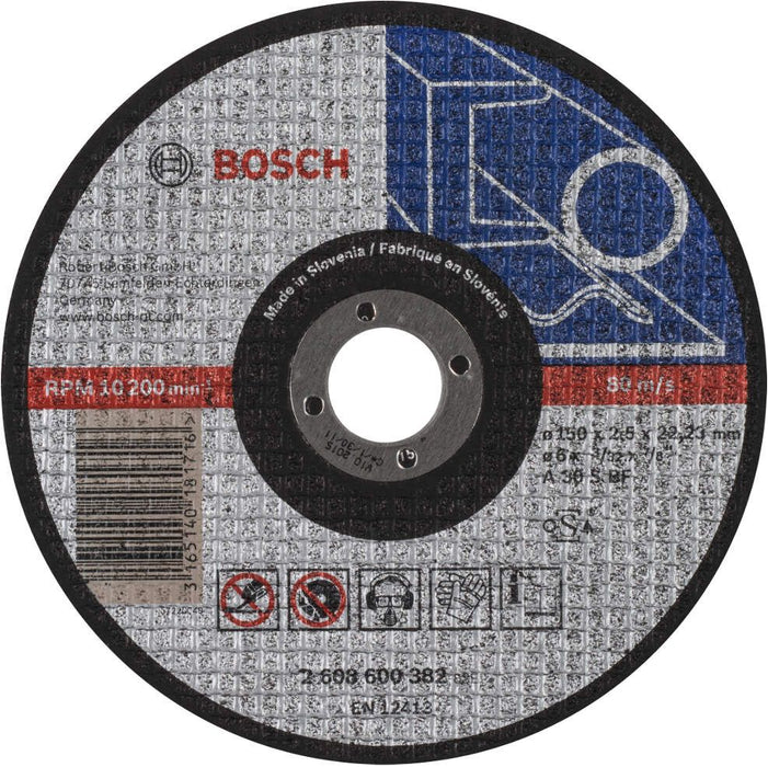 Bosch rezna ploča ravna Expert for Metal A 30 S BF, 150 mm, 2,5 mm - 2608600382 Pribor BOSCH BOSCH-2608600382 Madras doo Beograd