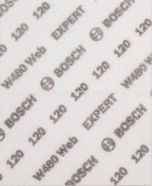 BOSCH Ručni brusni list EXPERT W480 Web 1/4, 115 mm x 140 mm, G120 - Brusni list ExW480 web,G120,2x (2608902381) Madras doo Beograd Madras doo Beograd