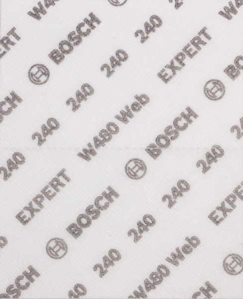 BOSCH Ručni brusni list EXPERT W480 Web 1/4, 115 mm x 140 mm, G240 - Brusni list ExW480 web,G240,2x (2608902383) Madras doo Beograd Madras doo Beograd