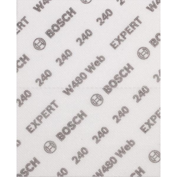 BOSCH Ručni brusni list EXPERT W480 Web 1/4, 115 mm x 140 mm, G240 - Brusni list ExW480 web,G240,2x (2608902383) Madras doo Beograd Madras doo Beograd