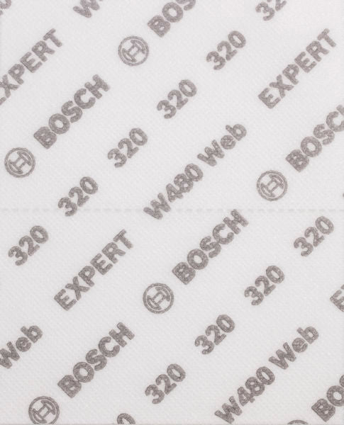 BOSCH Ručni brusni list EXPERT W480 Web 1/4, 115 mm x 140 mm, G320 - Brusni list ExW480 web,G320,2x (2608902384) Madras doo Beograd Madras doo Beograd