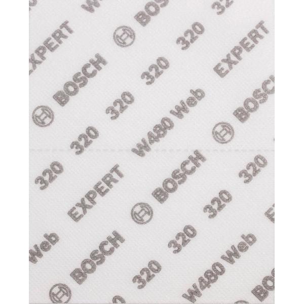BOSCH Ručni brusni list EXPERT W480 Web 1/4, 115 mm x 140 mm, G320 - Brusni list ExW480 web,G320,2x (2608902384) Madras doo Beograd Madras doo Beograd