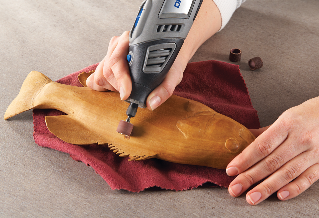 BOSCH Sanding Band &amp; Mandrel 13 mm grit 60 (407) - Traka i osovina za bruš. od13mm,krup.60 (2615040732) Madras doo Beograd Madras doo Beograd