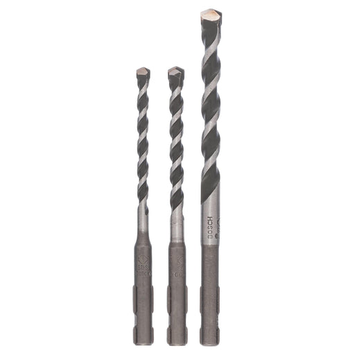 BOSCH SDS quick komplet višenamenskih burgija, 3 dela - Višenamenska burgija SDS-Quick set 3 kom (2609256918) Madras doo Beograd Madras doo Beograd