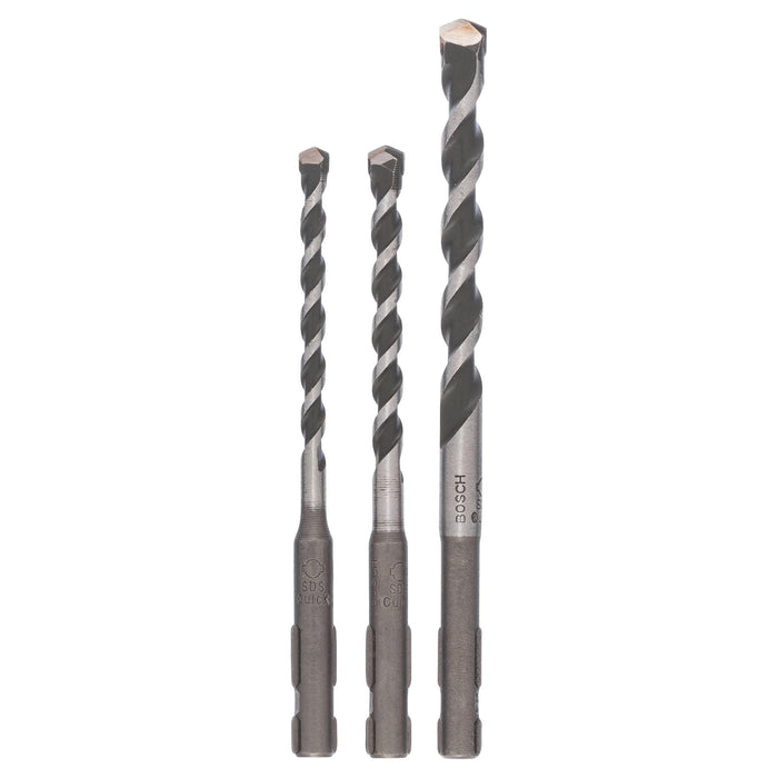 BOSCH SDS quick komplet višenamenskih burgija, 3 dela - Višenamenska burgija SDS-Quick set 3 kom (2609256918) Madras doo Beograd Madras doo Beograd