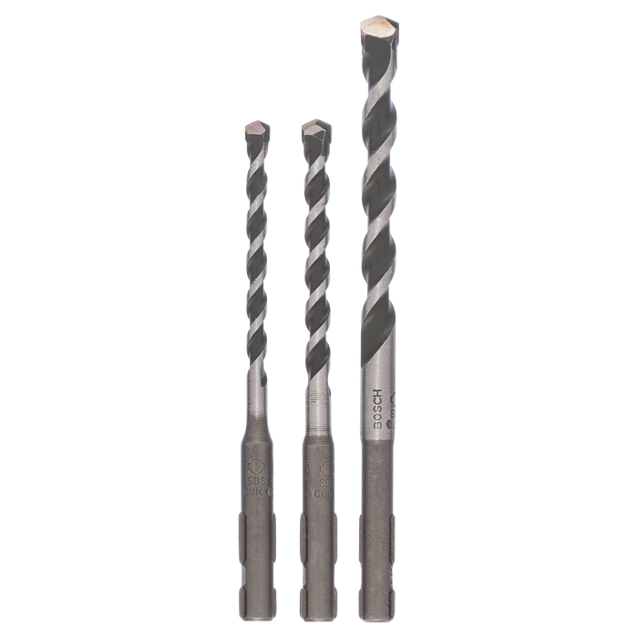 BOSCH SDS quick komplet višenamenskih burgija, 3 dela - Višenamenska burgija SDS-Quick set 3 kom (2609256918) Madras doo Beograd Madras doo Beograd
