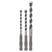 BOSCH SDS quick komplet višenamenskih burgija, 3 dela - Višenamenska burgija SDS-Quick set 3 kom (2609256918) Madras doo Beograd Madras doo Beograd