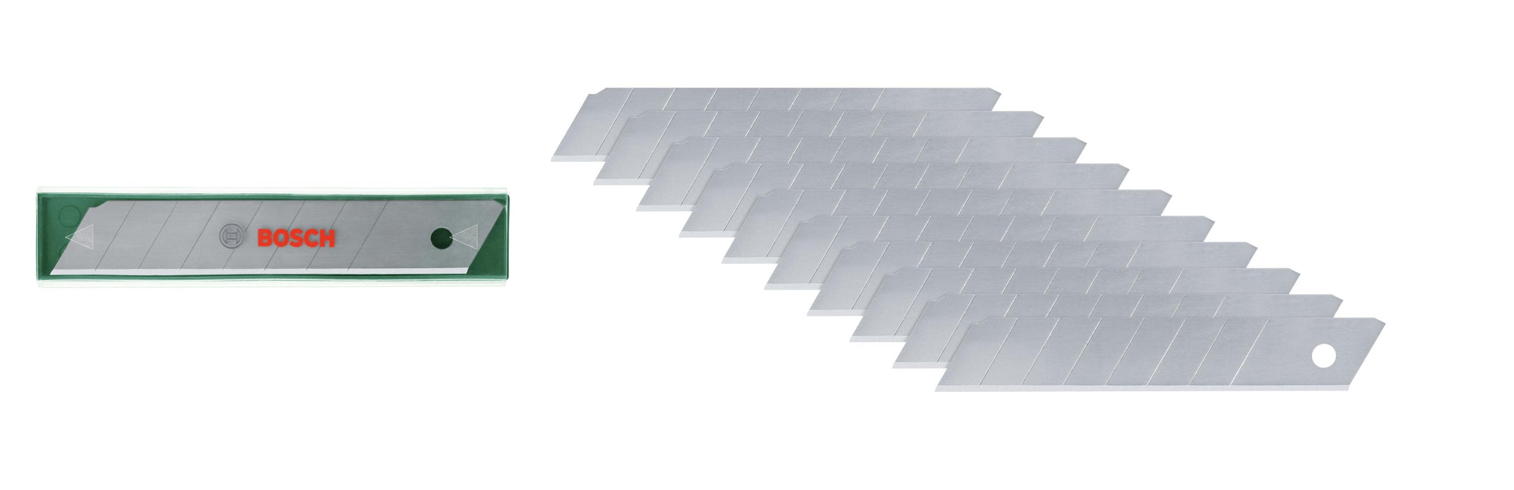 BOSCH Sečiva skalpela od 18 mm 10 komada - Britva Snap Off Blades, 10-Piece (1600A032US) Madras doo Beograd Madras doo Beograd