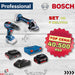 Bosch set alata: brusilica, šrafilica, baterije, punjač i L-boxx kofer (0615990M47) Aku set alata BOSCH BOSCH-0615990M47 Madras doo Beograd