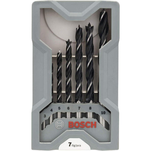 Bosch set burgija za drvo - 3-4-5-6-7-8-10 mm (2607017034) Set burgija za drvo BOSCH BOSCH-2607017034 Madras doo Beograd