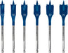 BOSCH Set EXPERT Self Cut Speed pljosnatih burgija od 13/16/19/20/22/25, 6 delova - Burgija glodalica 6Pc Spade Set (2608902109) Madras doo Beograd Madras doo Beograd