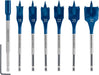 BOSCH Set EXPERT Self Cut Speed pljosnatih burgija od 16/18/20/22/25/32 + produžetak od 152 mm, 7 delova - Burgija glodalica 7Pc Spade Set (2608902110) Madras doo Beograd Madras doo Beograd