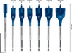 BOSCH Set EXPERT Self Cut Speed pljosnatih burgija od 16/18/20/22/25/32 + produžetak od 152 mm, 7 delova - Burgija glodalica 7Pc Spade Set (2608902110) Madras doo Beograd Madras doo Beograd