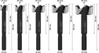 BOSCH Set EXPERT Wood Forstner burgija, 5 kom. - Forstner burgija Expert Wood Set 5 pc (2608901843) Madras doo Beograd Madras doo Beograd